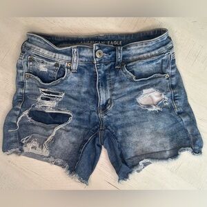 American Eagle Outfitters Women's Distressed Denim Shorts